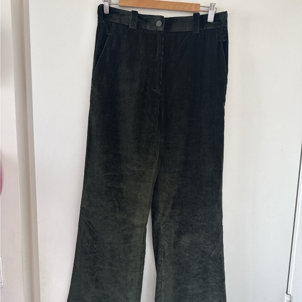 Moncler Corduroy Pants in Green